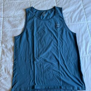 Vans Blue Graphic Tank Top XL